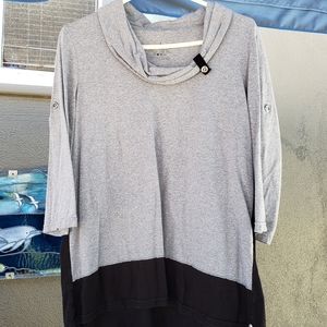 Cotton long sleeve top